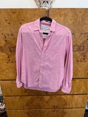 Frank & Eileen Pink Long-Sleeve Button-Down Shirt